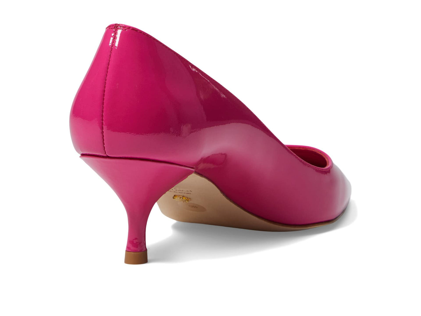 Stuart Weitzman Stuart Kitten Pump Magenta 9.5 B