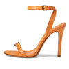 Schutz Women's Aurora Orange 7.5 Medium