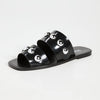 SCHUTZ Women's Lizzie Sandals, Black, 7 Medium US