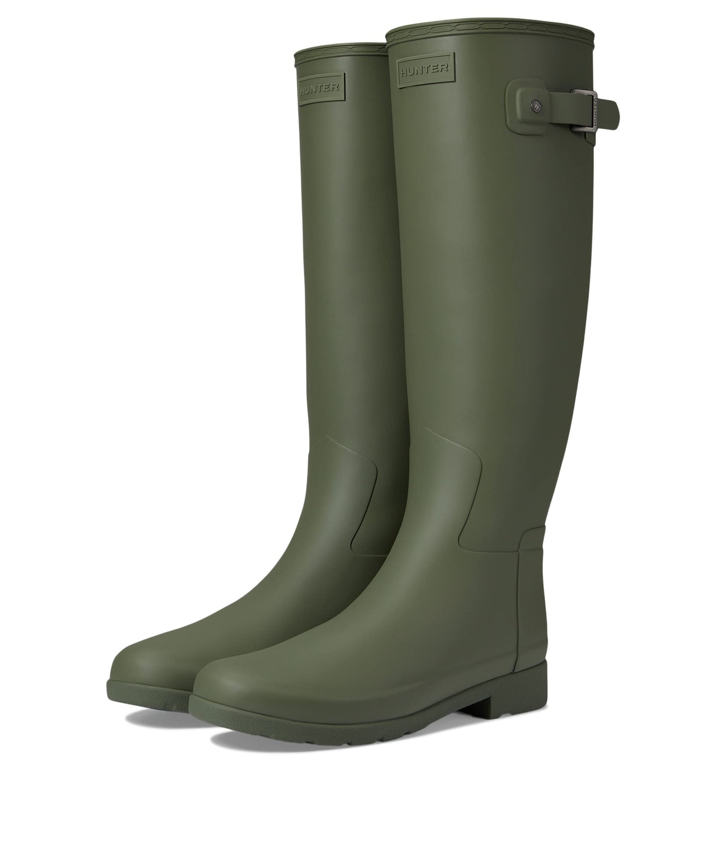 Hunter Original Refined Rain Boots Lichen Green 11 M