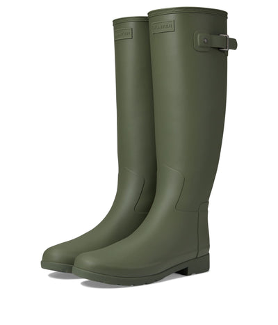 Hunter Original Refined Rain Boots Lichen Green 11 M