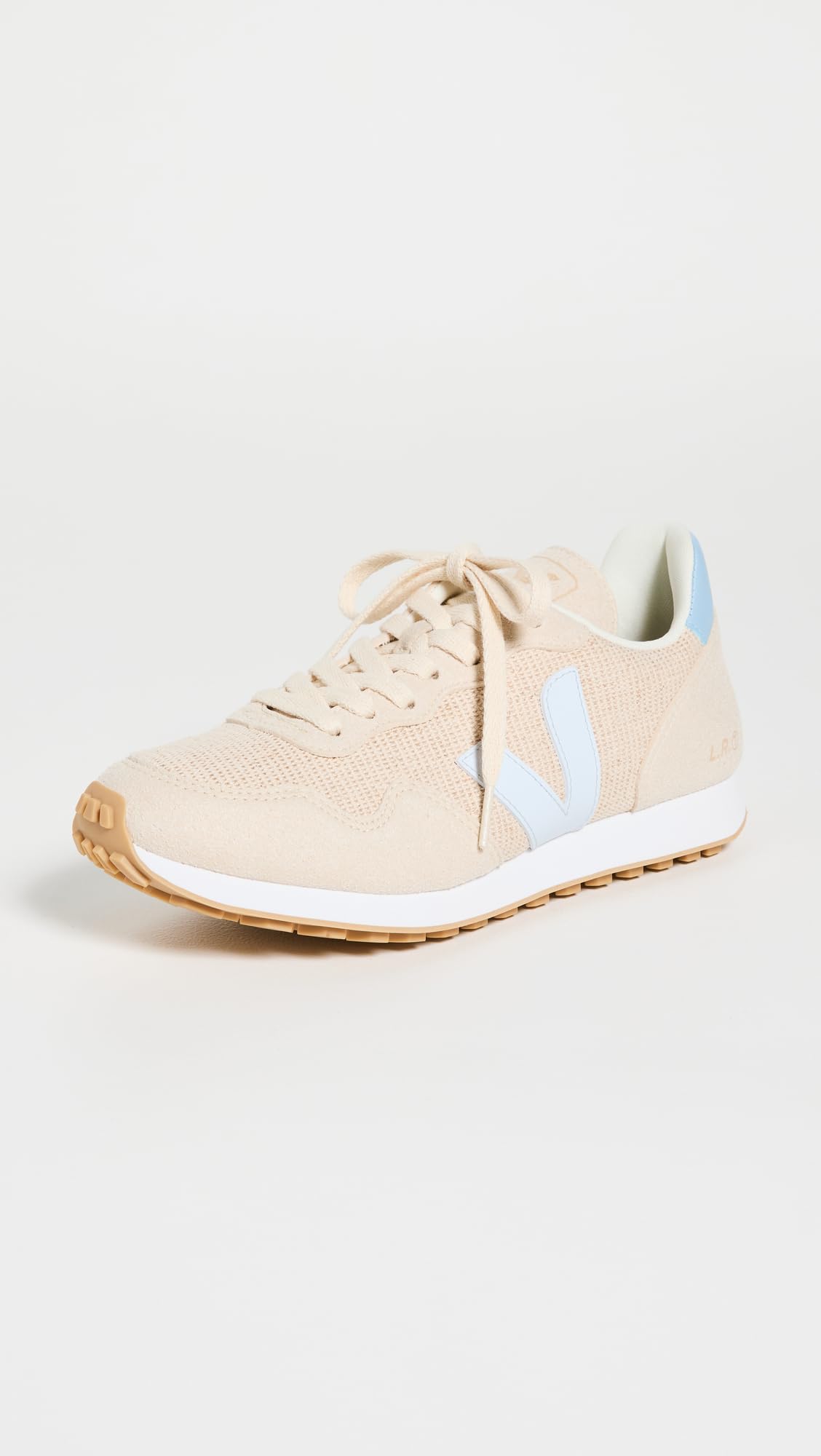 Veja Women's SDU Sneakers, Juta Ice, Tan, Blue, 5 Medium US