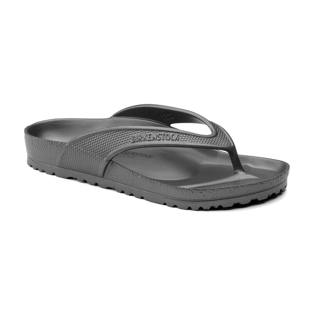 Birkenstock Arizona SFB Mules/Clogs Women Gold Mules Shoes, Metallic Anthracite, 6 us