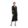 Lauren Ralph Lauren Long Sleeve Day Dress Black 8