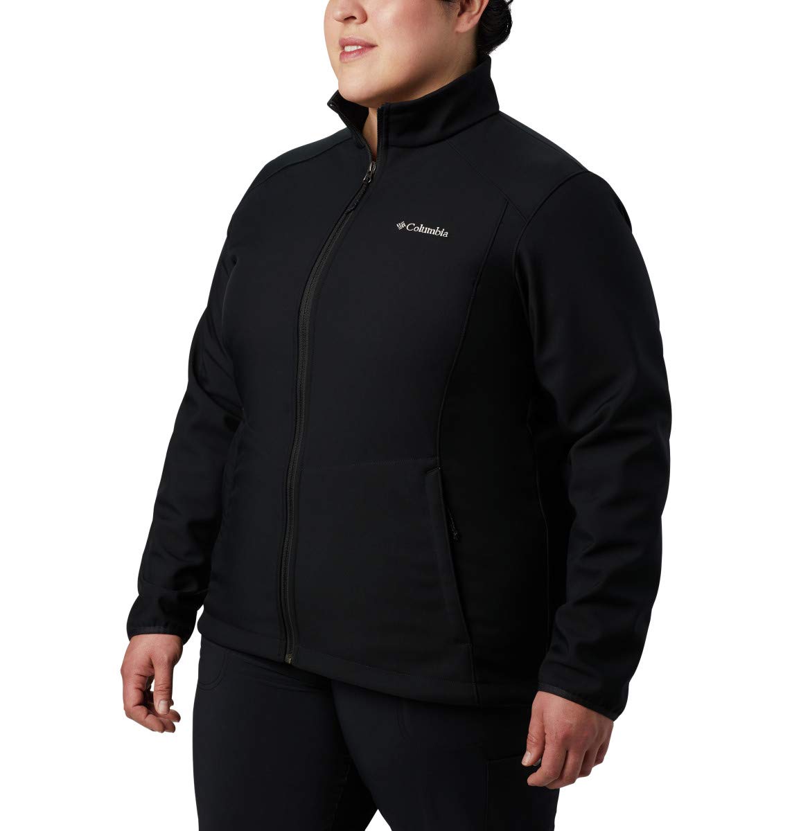 Columbia Women's Kruser Ridge II Softshell, Black, 1X Plus