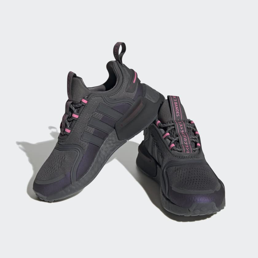 adidas NMD_V3 Shoes Kids', Grey, Size 4