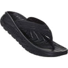 HOKA ONE ONE Men's Ora Recovery Flip 2 Sandals Black/Dark Gull Gray 9