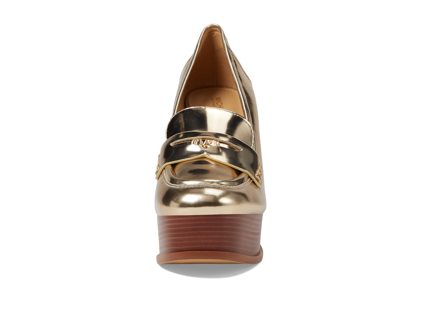 Michael Kors Eden Loafer Pump Pale Gold 7 M