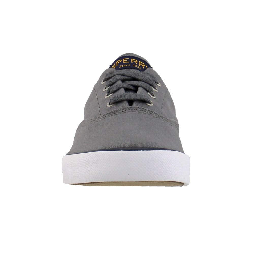Sperry Top-Sider Boys' Striper II Sneaker, Grey, 13.5 Medium US Little Kid