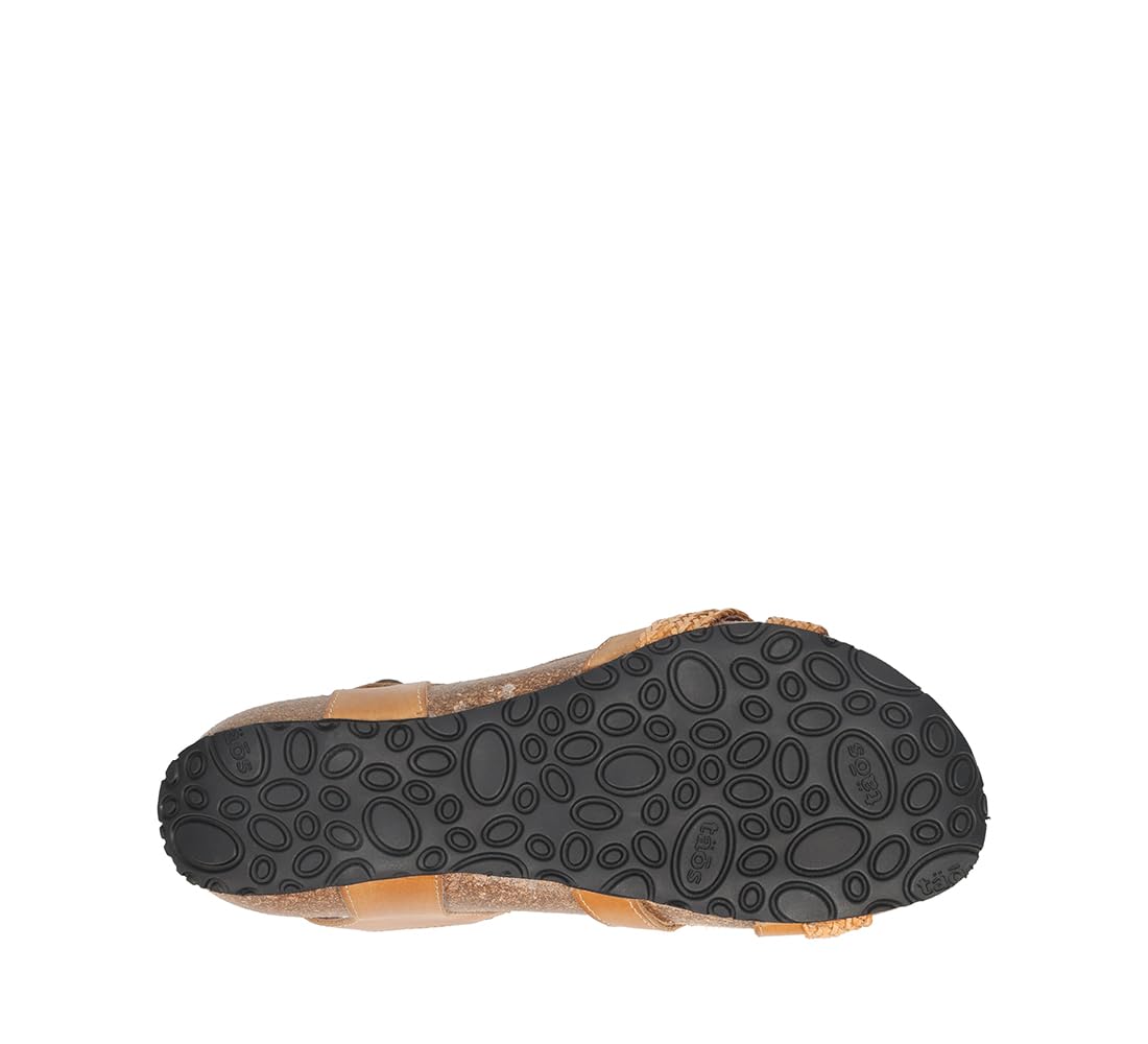 Taos Footwear Women's Trulie Camel Sandal 12-12.5 (M) US