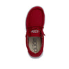 Hey Dude Wally Youth Shoes (13, Red)