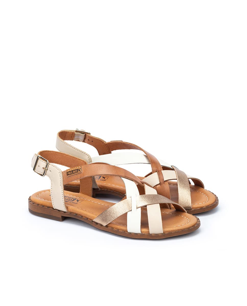 PIKOLINOS Flat Sandals Leather Algar for Woman