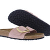 Birkenstock Madrid Big Buckle Narrow Unisex Shoes Size 6, Color: Soft Pink