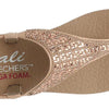 Skechers Women's MEDITATION - SWEET ROCK, Rose Gold, 6 M