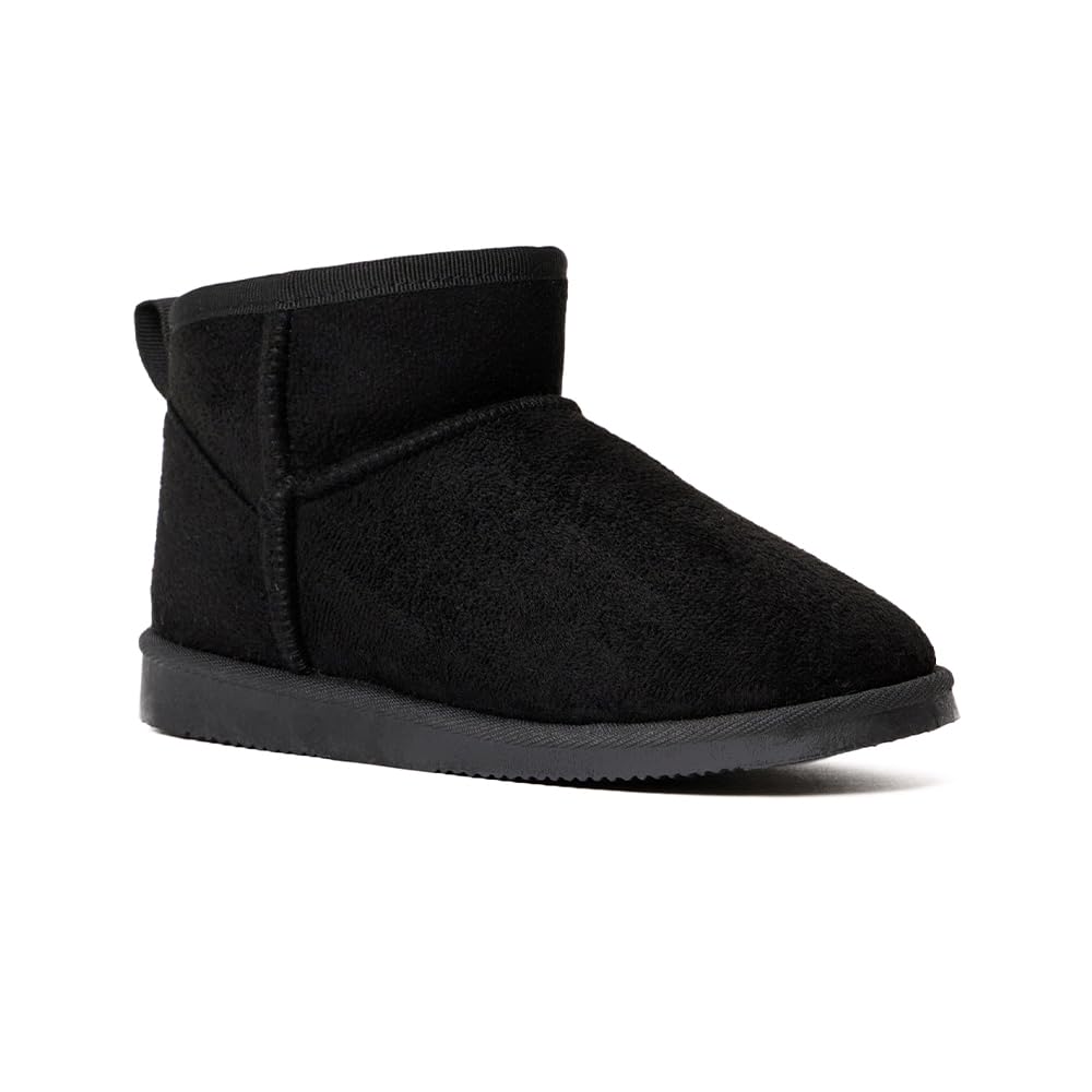 FabKids Ankle Boots Winter Snow Toddler Black Size 10