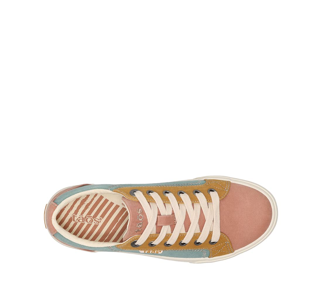 Taos Plim Soul Women's Sneaker-Stylish Platform Sneaker with Curves & Pods Removable Footbed, Arch Support, Classic Design for Everyday Fashion, All Day Comfort Beach Multi 7 (W) US