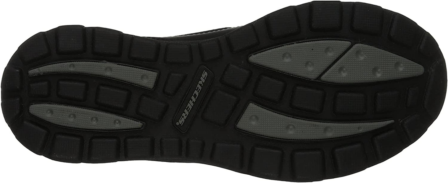 Skechers Mens Superior Gains Loafer, Black/Black, 13 W US