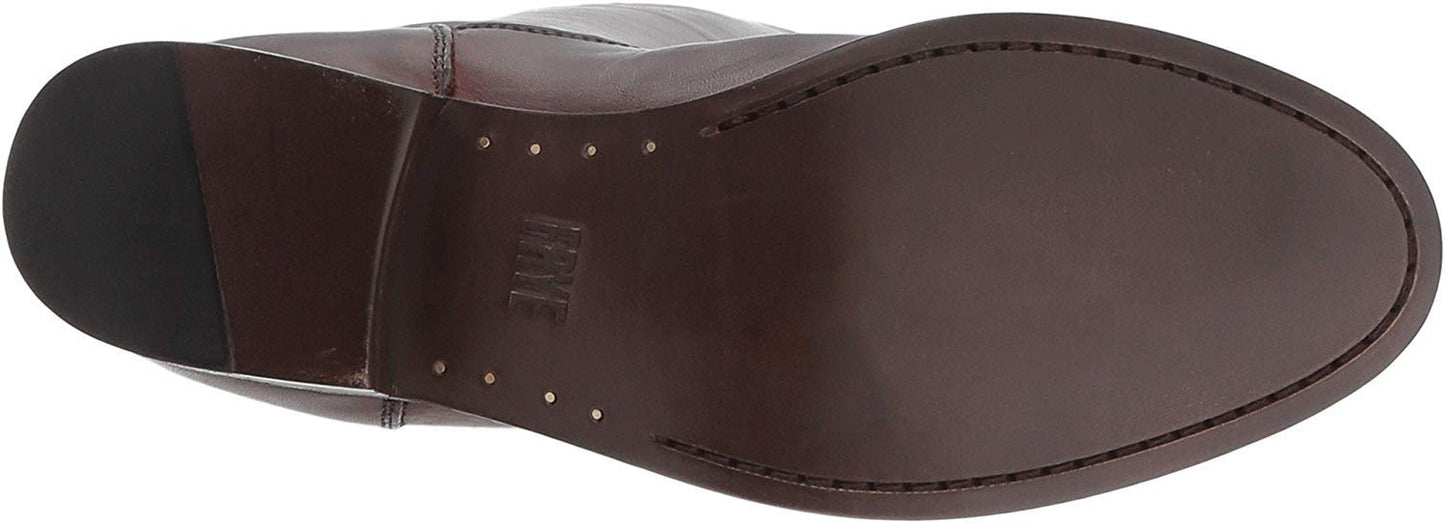 Frye Melissa Button Back Zip Women's Dark Brown Boot 8M