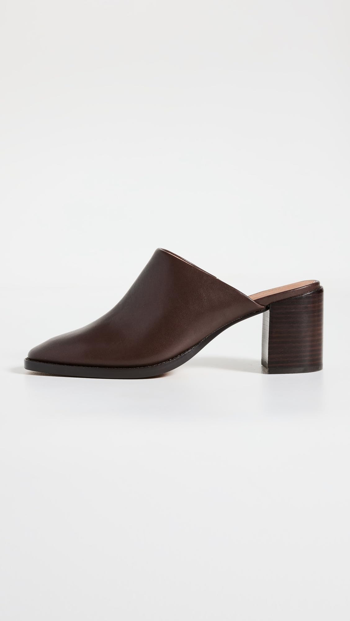 Madewell Women's The Macarro Mules, Chocolate Raisin, Brown, 5 Medium US