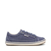 Taos Footwear Women's Moc Star Indigo Distressed Sneaker 8.5 (W) US