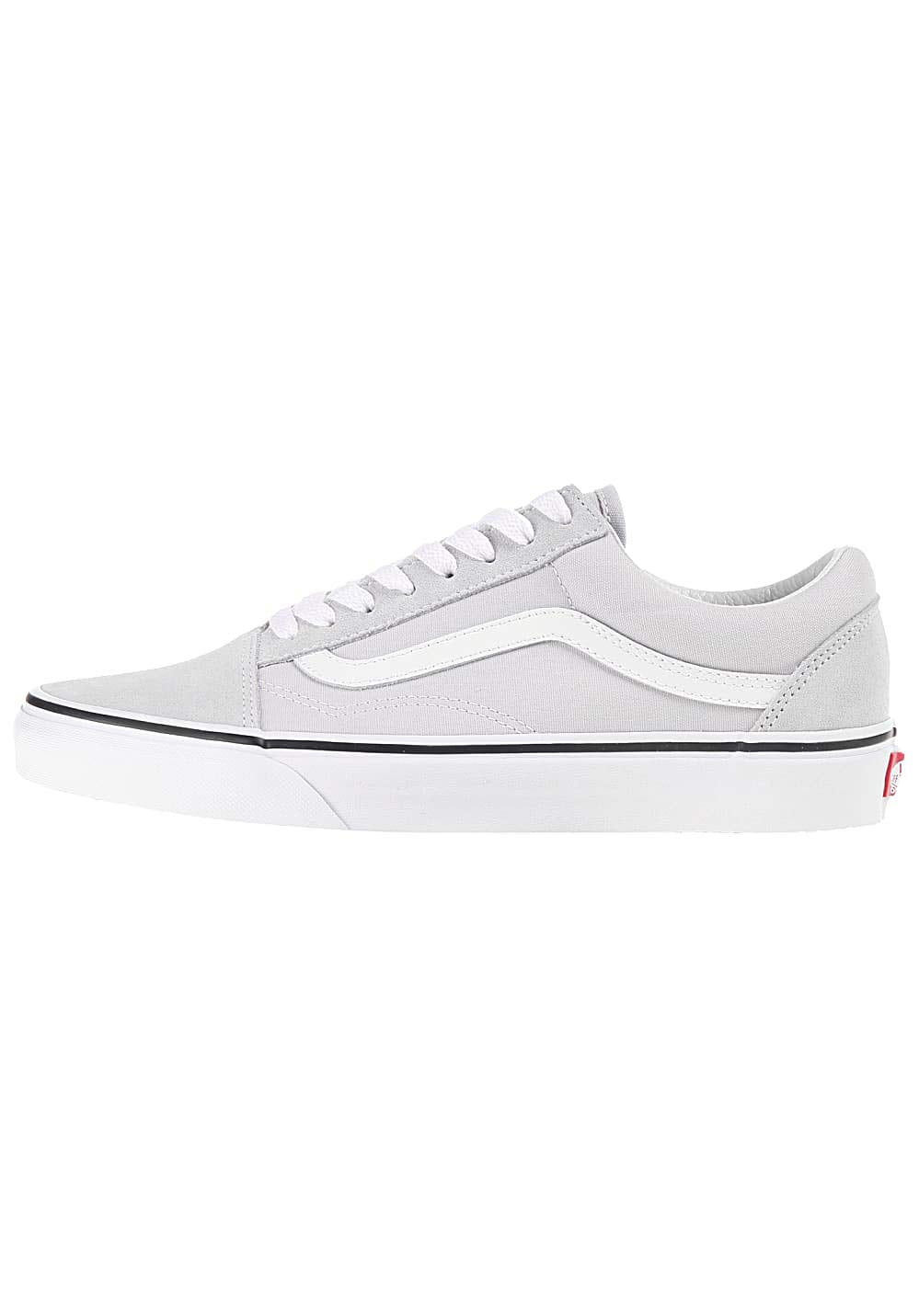 Vans Old Skool Gray Dawn/True White (9.5 M US Women / 8 M US Men, Gray Dawn/True White)