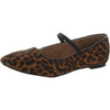 Madewell The Greta Ballet Flat in Calf Hair Dark Carob Multi 8 M