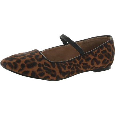 Madewell The Greta Ballet Flat in Calf Hair Dark Carob Multi 8.5 M