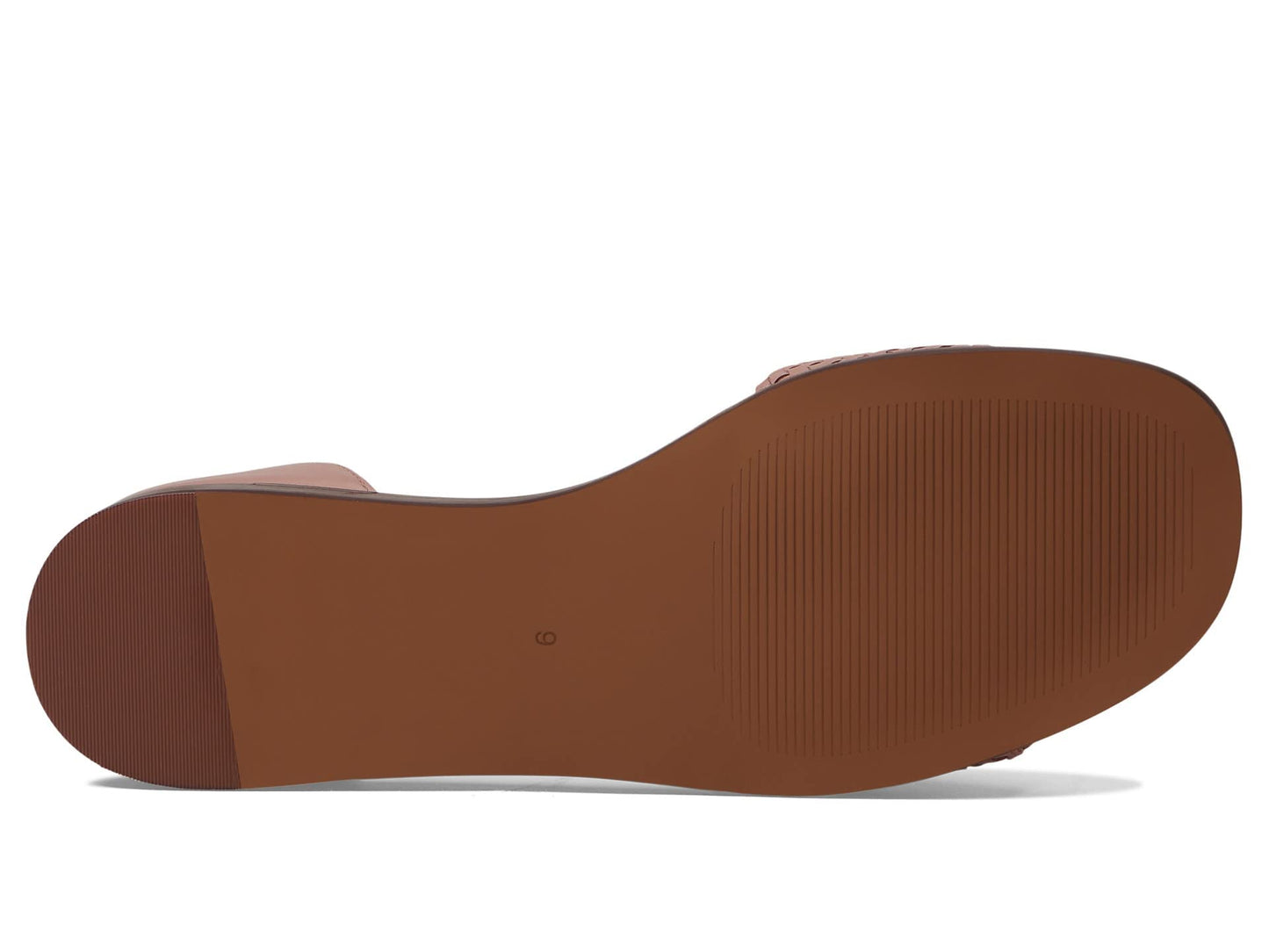 Madewell The Nelda D'Orsay Flat: Woven Edition Warm Thistle 7.5 M