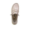 Hey Dude Men's Wally Suede Sterling Size 14 | Men’s Shoes | Men's Lace Up Loafers | Comfortable & Light-Weight