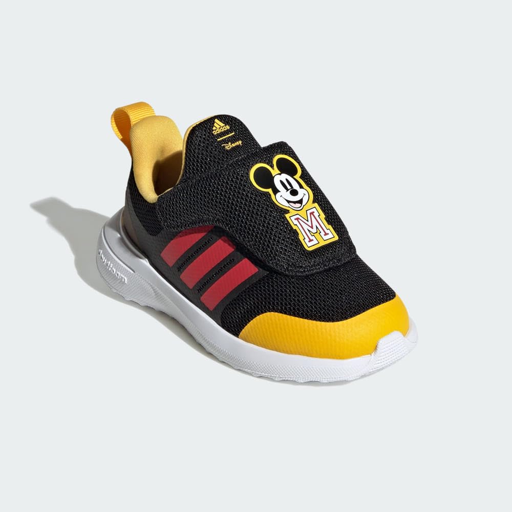 adidas Fortarun Mickey AC (Toddler) Core Black/Better Scarlet/Bold Gold 4 Toddler M