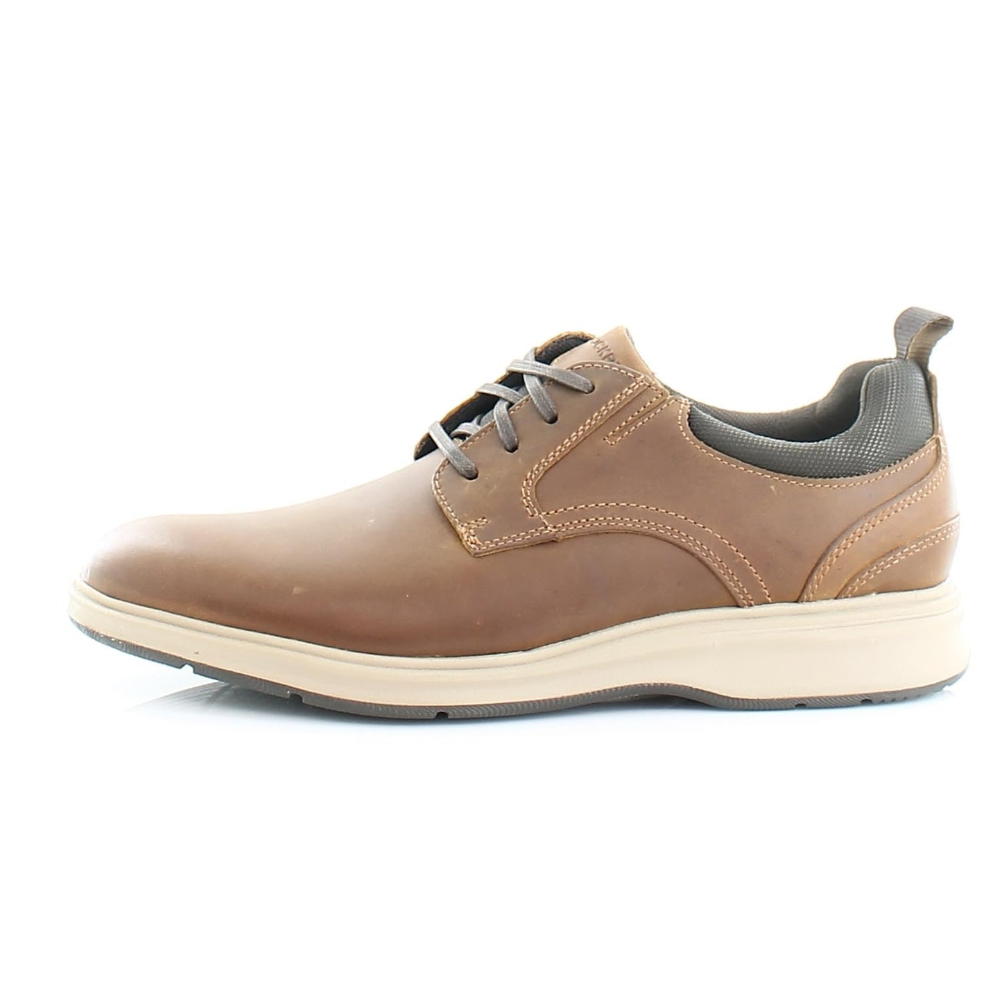 Rockport Total Motion City Plain Toe Leather Brown 10.5 M (D)