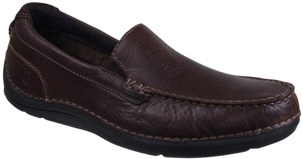 Rockport Men's Thru The Week Gore Slip-On-Dark Brown-11.5 M