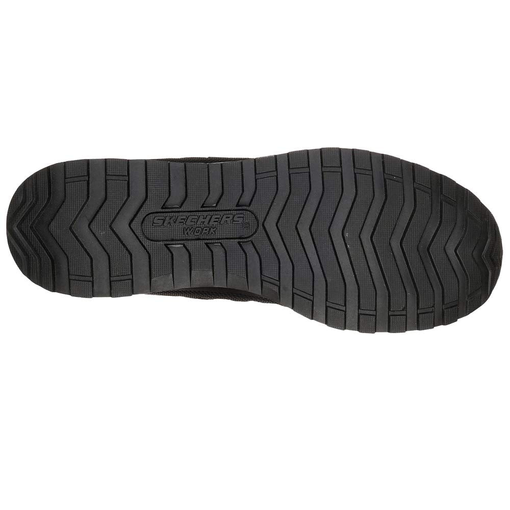 Skechers Men's Bulkin Shoe, Black, 7.5 M US