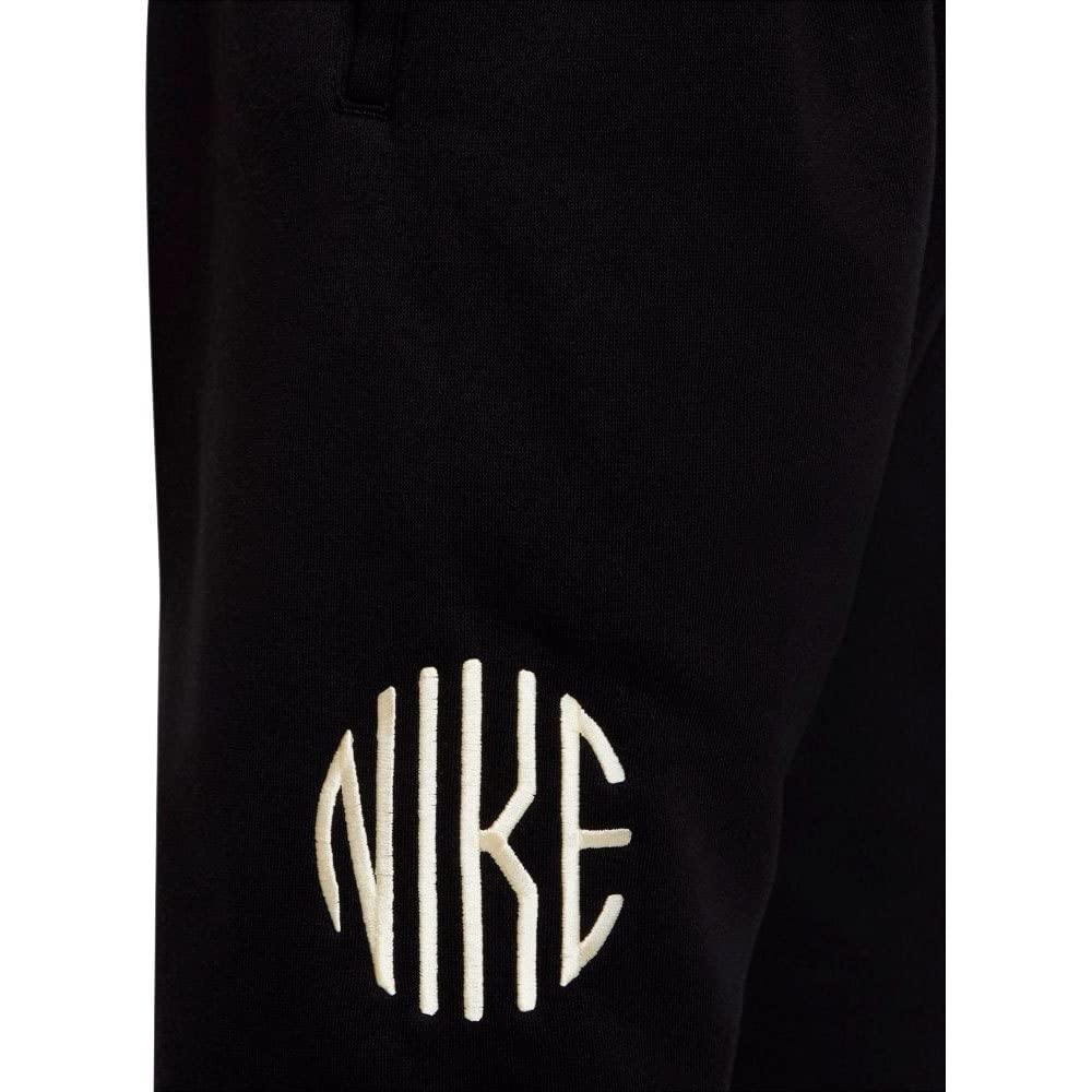 Nike NSW Graphic Fleece Pants (Little Kids/Big Kids) Black/White