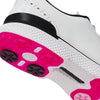 GFORE Women's Gallivan2r Brogue Cap Toe Golf Shoess, Snow/Onyx, 7 Medium