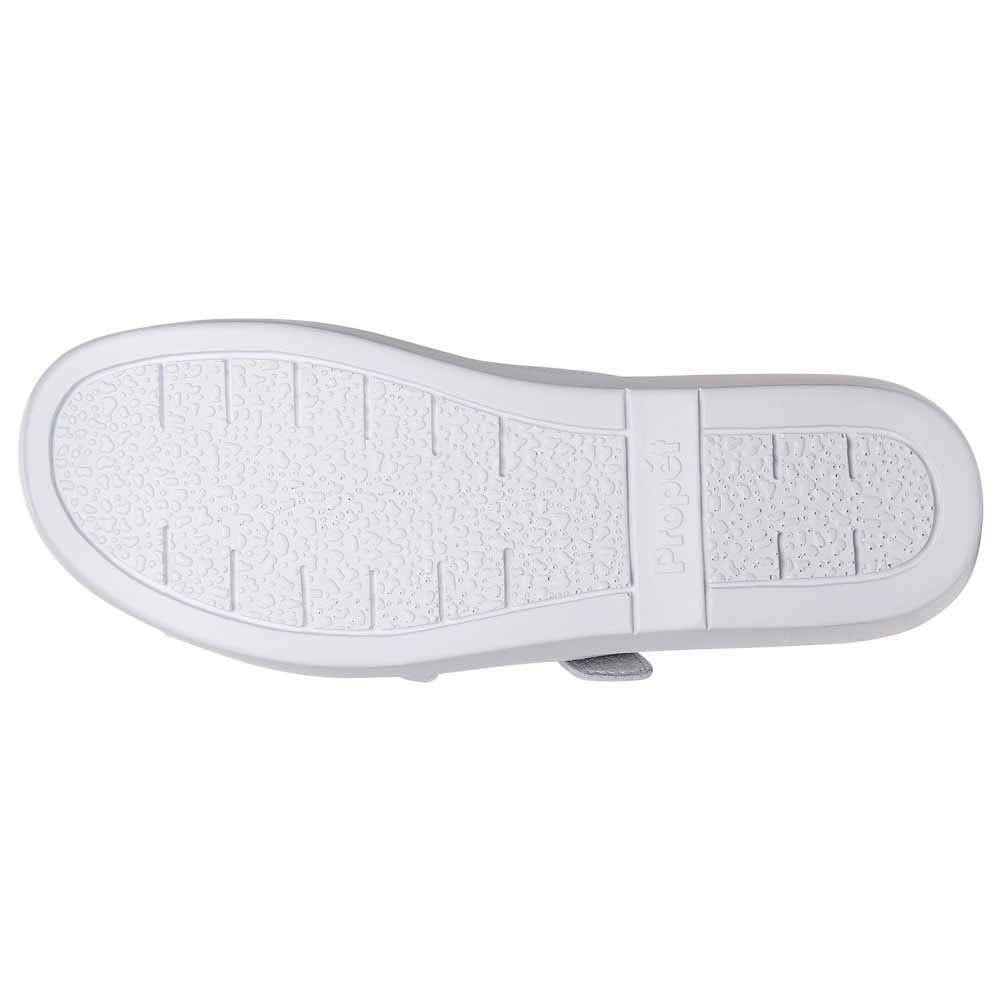 Propet Women's W0001 Breeze Walker Sandal,White Grain,9.5 N (US Women's 9.5 AA)