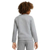 Nike Boy's Sportswear Club + HBR Crew 2 Tee (Little Kids/Big Kids) Black LG (14-16 Big Kids)