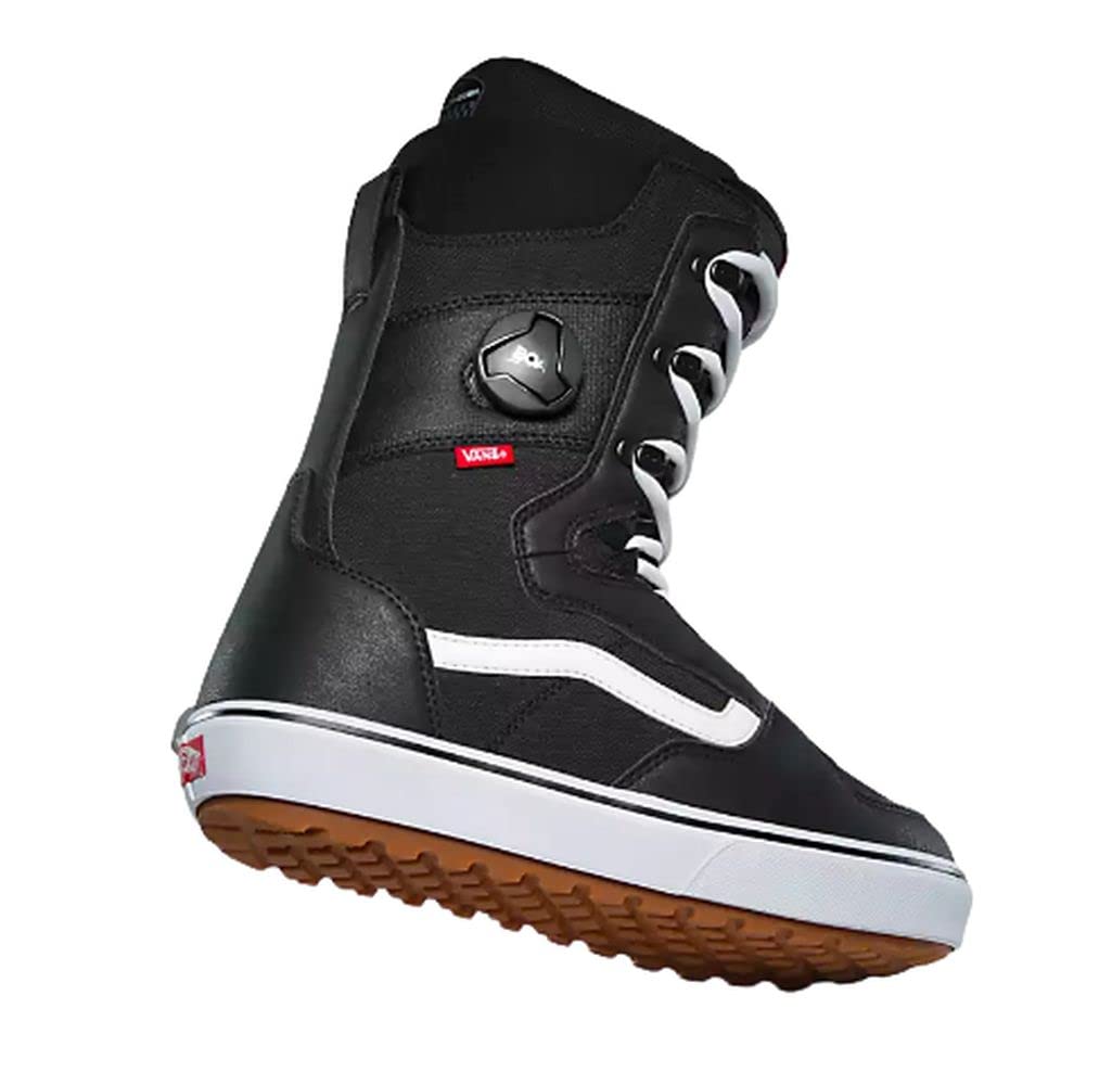 Vans Men's Invado OG Snowboard Boots (10, Black/White)