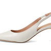 Cole Haan Vandam Sling Pump 65 Ivory Leather 11 B (M)
