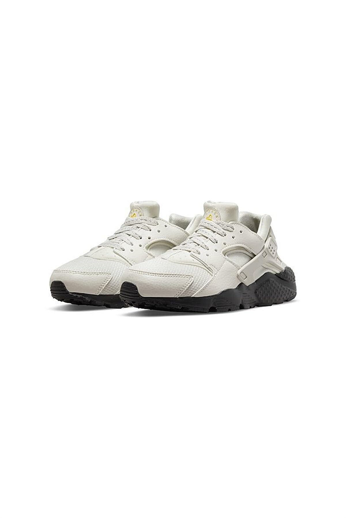 Nike Huarache Run GS Running Trainers DQ1103 Sneakers Shoes (UK 4.5 us 5Y EU 37.5, Light Bone University Gold 001)