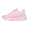 Skechers Kids Girls Uno Lite - Easy Zip Sneaker, Light Pink, 4.5 Big Kid
