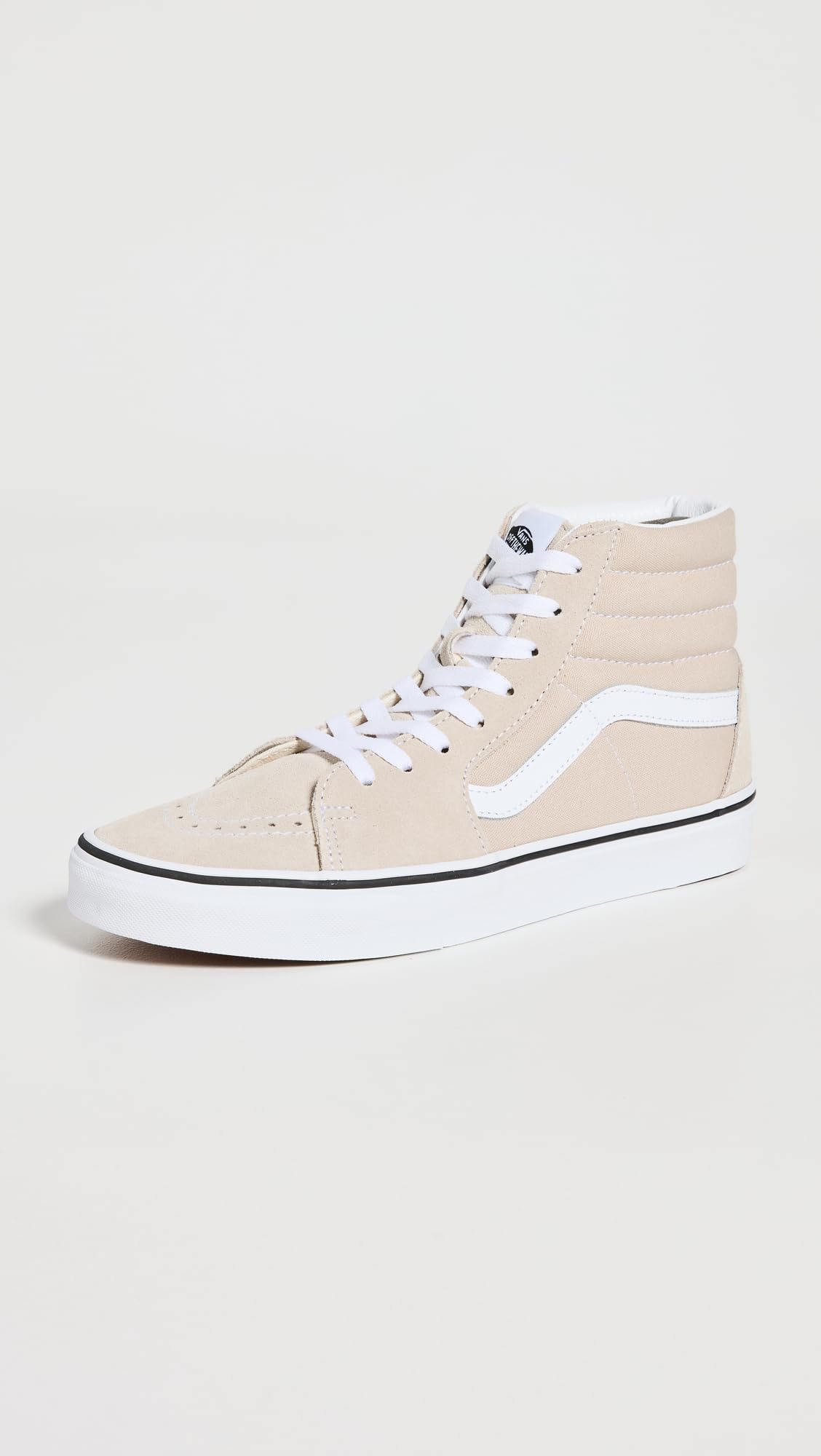 Vans Men's SK8-High Top Sneakers, Color Theory French Oak, Tan, 11.5 Medium US