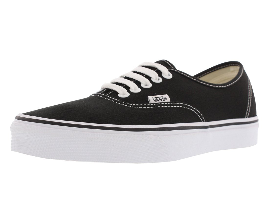 Vans Authentic, Black/White, Size 6 Men/ 7.5 Woman