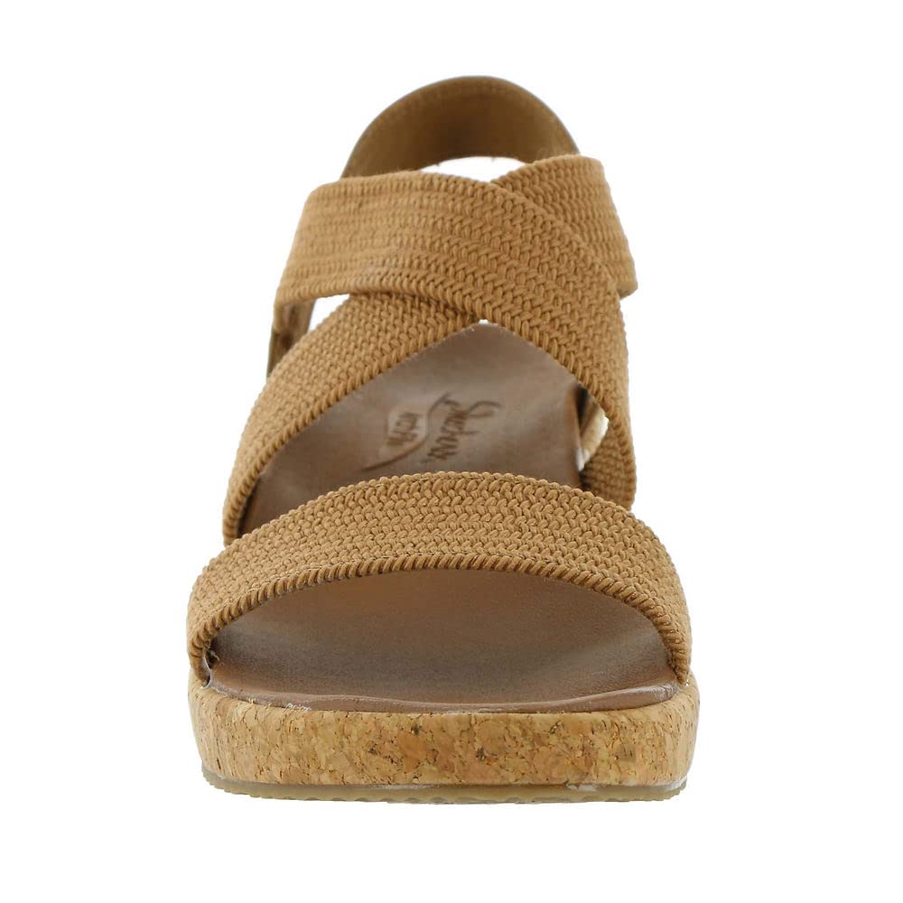 Skechers Women's Arch Fit Beverlee - Love Stays, Tan, 6
