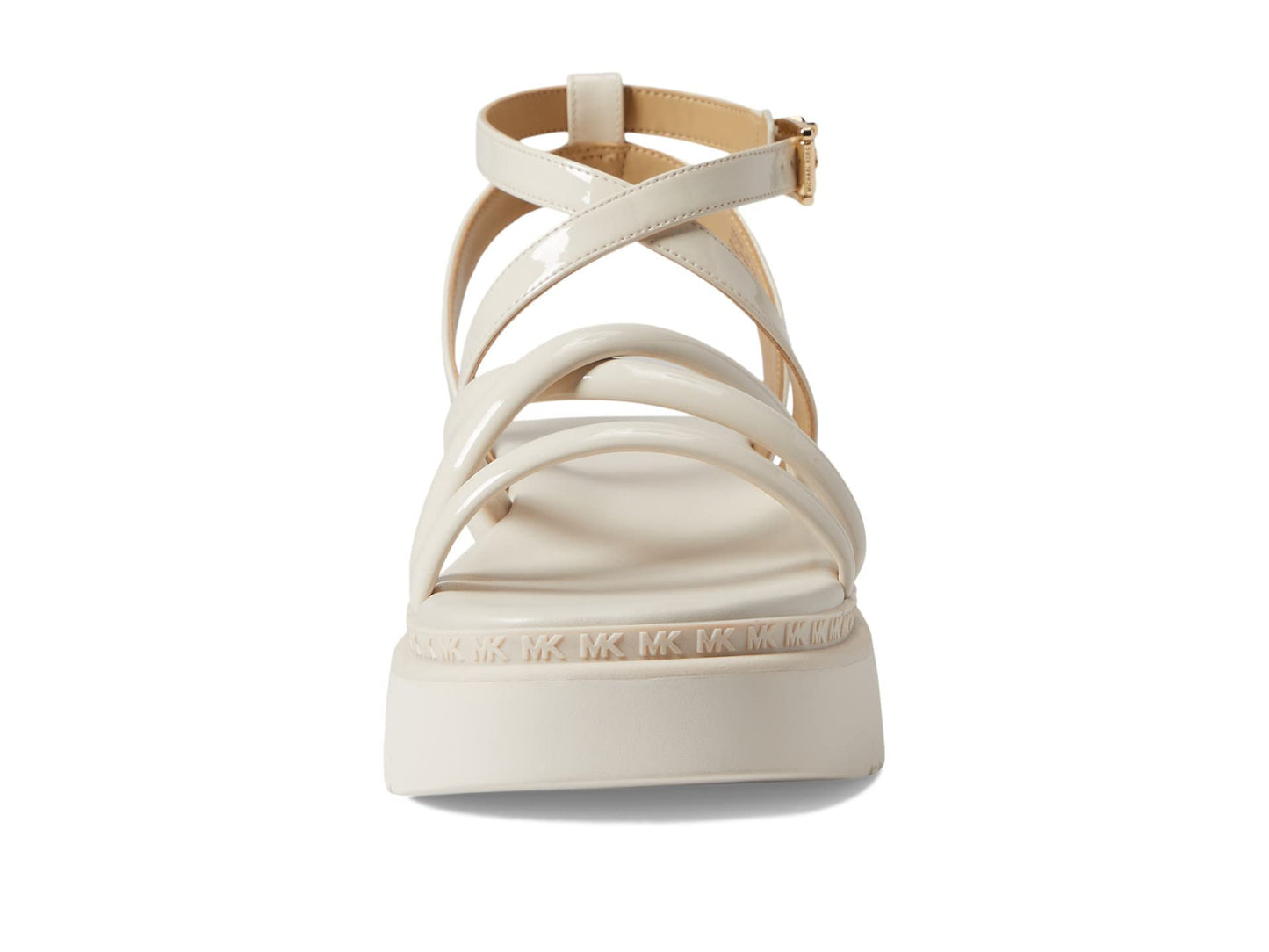 Michael Kors ISSI Flatform Light Cream 8 M