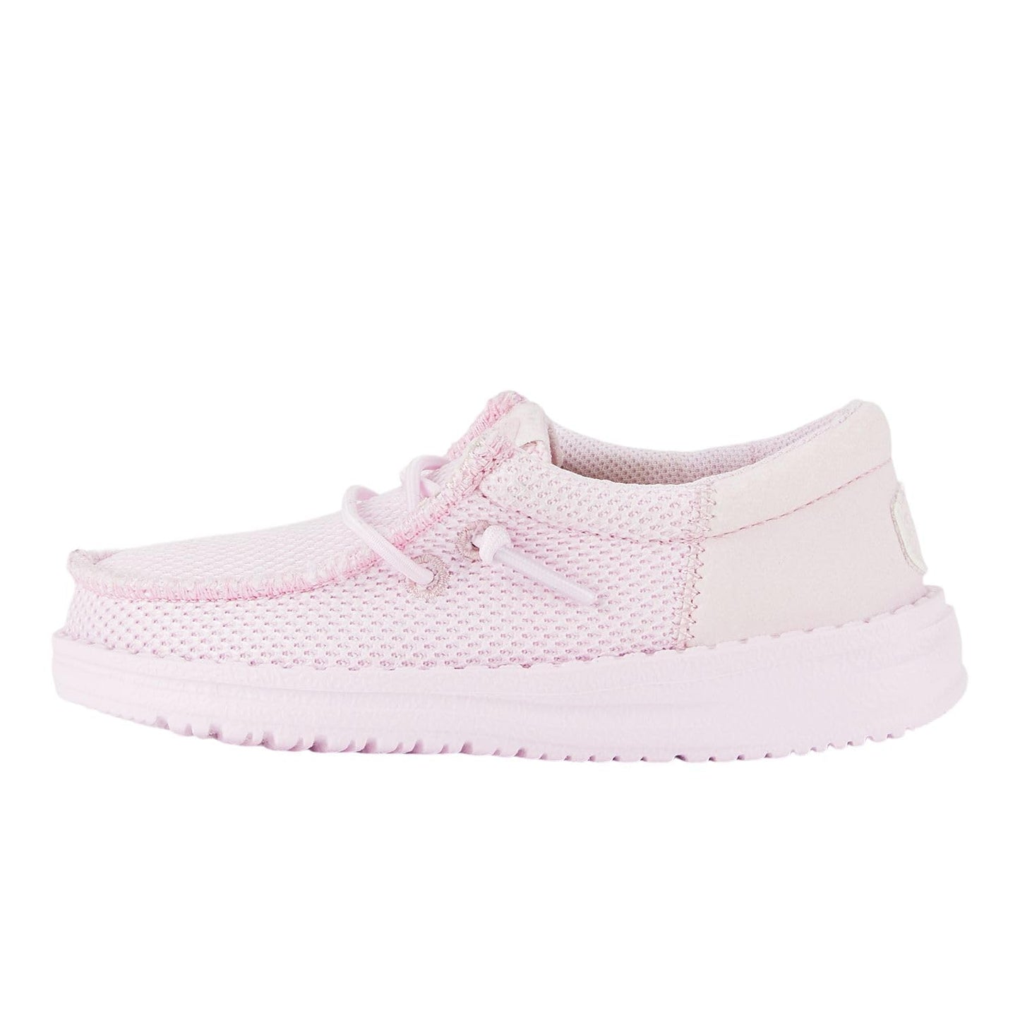 HEYDUDE Boy's Wally-Toddler Funk Mono Light Pink Size 7 | Youth's Shoes | Youth Slip-on Loafers | Comfortable & Light-Weight