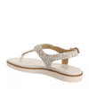 Michael Kors Jilly Flat Sandal Vanilla 10 M