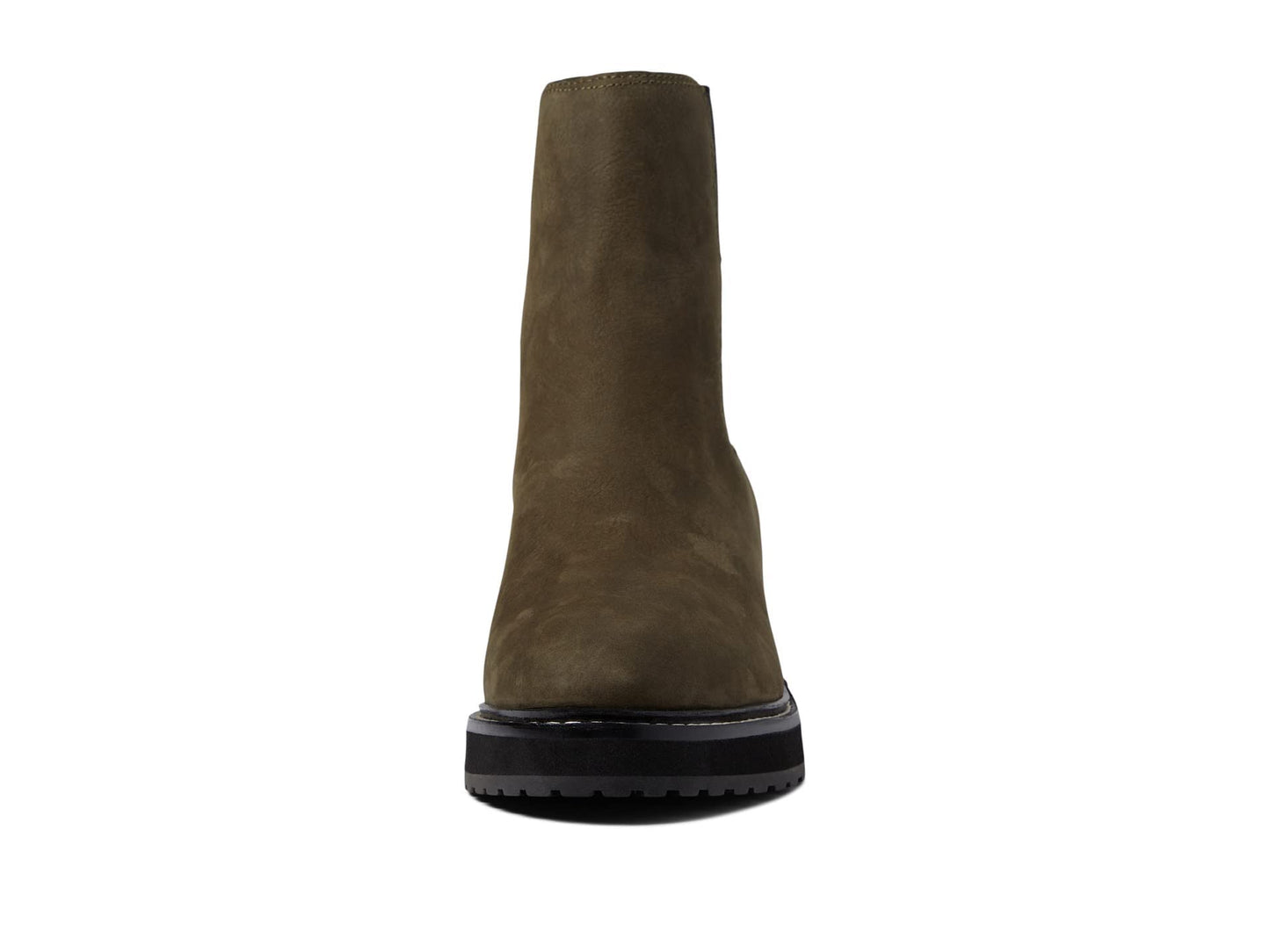 Madewell The Carina Platform Chelsea Boot Cargo Green 9.5 M
