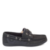 Sperry Womens Koifish Boat Shoe, Black/Black, 5