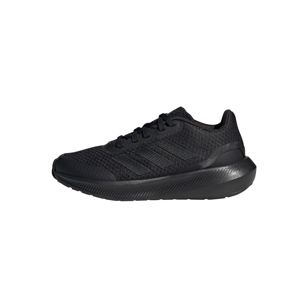 adidas Girl's RunFalcon 3.0 (Little Kid/Big Kid) Dash Grey/Silver Metallic/Bliss Pink 4 Big Kid M